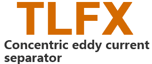 TLFX concentric metal eddy current separator